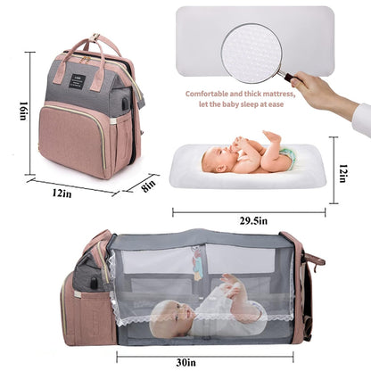 Baby with Changing Station,Baby Essentials(Grey)