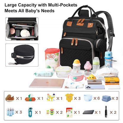 Baby with Changing Station,Baby Essentials(Grey)