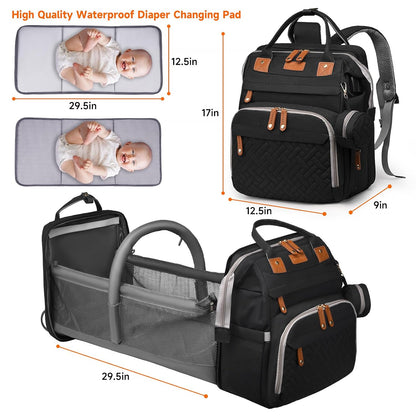 Baby with Changing Station,Baby Essentials(Grey)