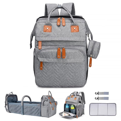 Baby with Changing Station,Baby Essentials(Grey)