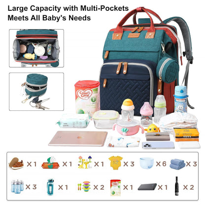 Baby with Changing Station,Baby Essentials(Grey)