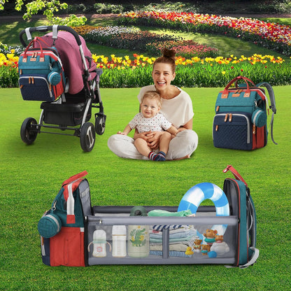 Baby with Changing Station,Baby Essentials(Grey)