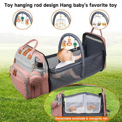 Baby with Changing Station,Baby Essentials(Grey)