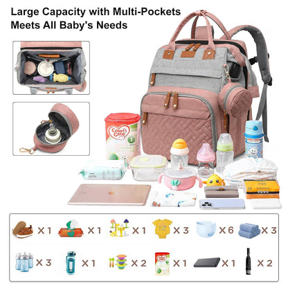 Baby with Changing Station,Baby Essentials(Grey)