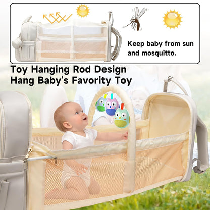 Baby with Changing Station,Baby Essentials(Grey)