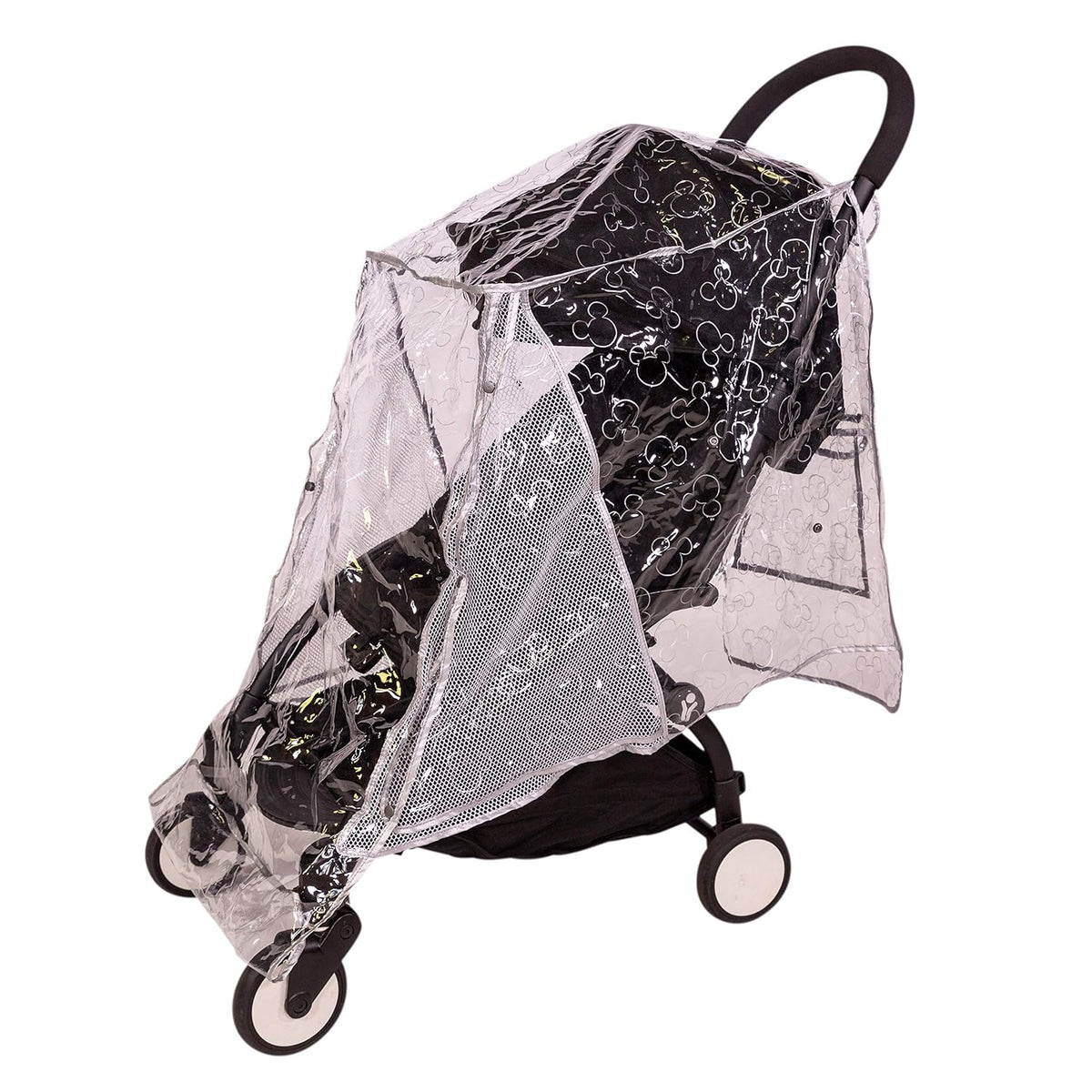 J.L. Childress Universal Single Stroller Rain Cover & Weather Shield, Grey