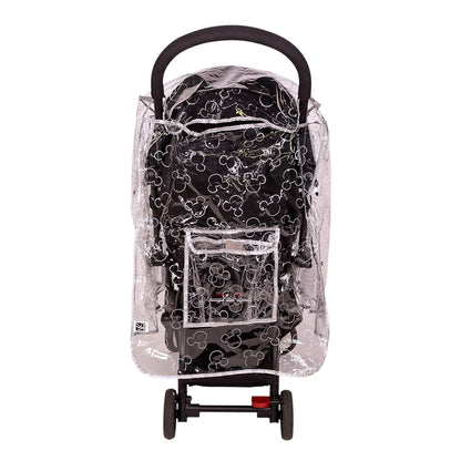 J.L. Childress Universal Single Stroller Rain Cover & Weather Shield, Grey