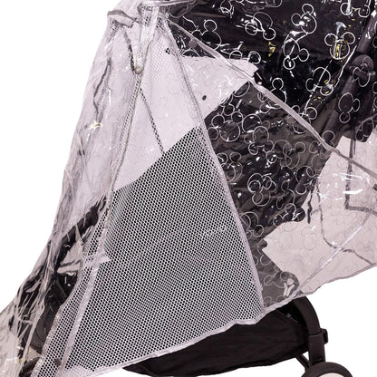 J.L. Childress Universal Single Stroller Rain Cover & Weather Shield, Grey