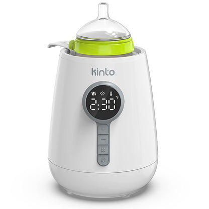 Baby Bottle Warmer for Breastmilk and Formula, Fast Bottle Warmer with Adjustable Timer, Keep Warm Mode, Breast Milk Defroster
