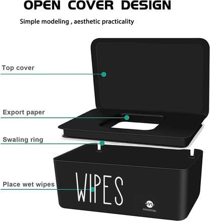 Baby Wipe Dispenser for Bathroom,8.2L x 4.9W x 3.9H inches