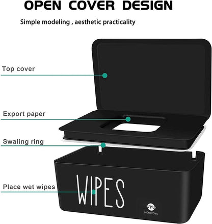 Baby Wipe Dispenser for Bathroom,8.2L x 4.9W x 3.9H inches