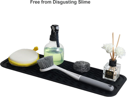 4-in-1 Silicone Mat: Air Fryer & Coffee Maker, 12"x12", Black