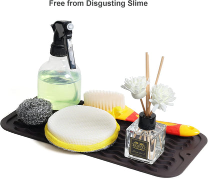 4-in-1 Silicone Mat: Air Fryer & Coffee Maker, 12"x12", Black