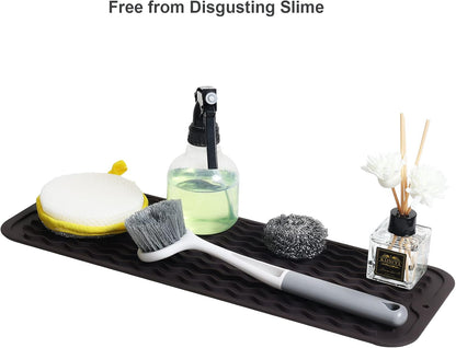 4-in-1 Silicone Mat: Air Fryer & Coffee Maker, 12"x12", Black