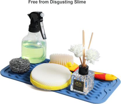 4-in-1 Silicone Mat: Air Fryer & Coffee Maker, 12"x12", Black