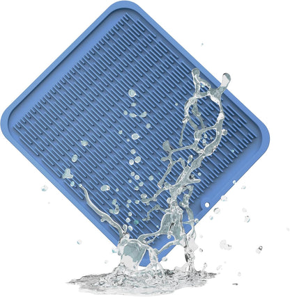 4-in-1 Silicone Mat: Air Fryer & Coffee Maker, 12"x12", Black
