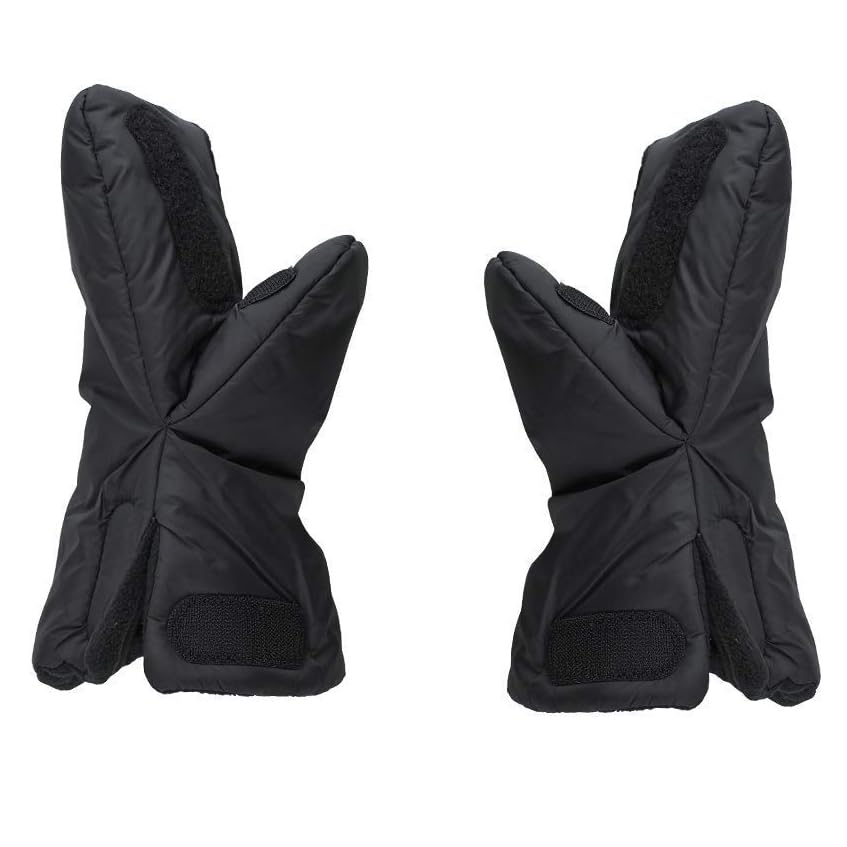Winter Stroller Hand Muff – Warm Stroller Mittens for Handlebars, Fleece Lined Hand Warmer Muff, Water Resistant Cold Weather Stroller Gloves for Baby Strollers