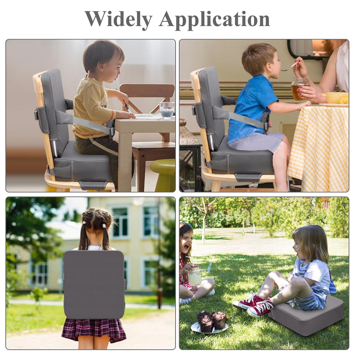 Toddler Booster Seat for Dining Table,Kitchen Chair Booster Cushion
