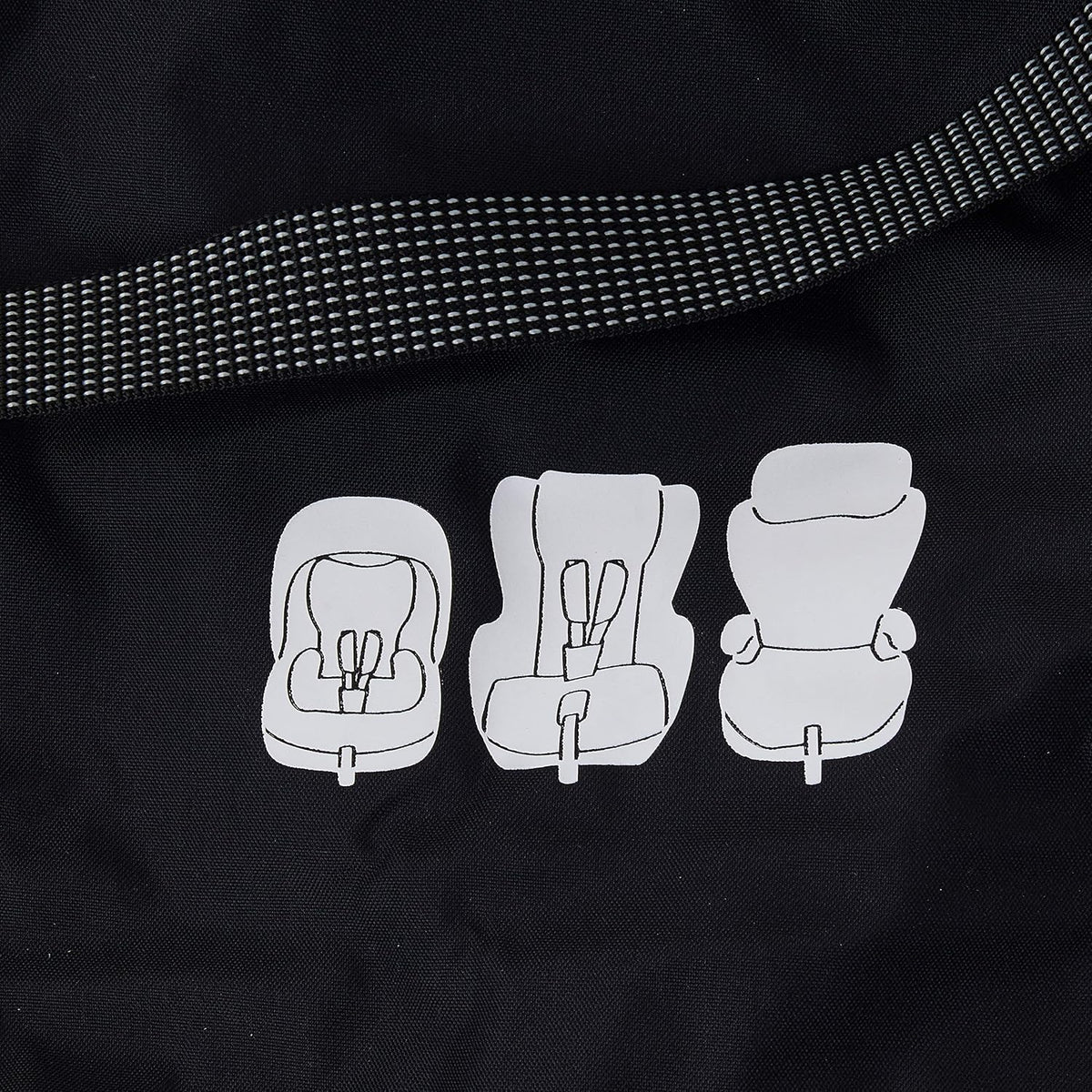 Car Seat Travel Bag, Black