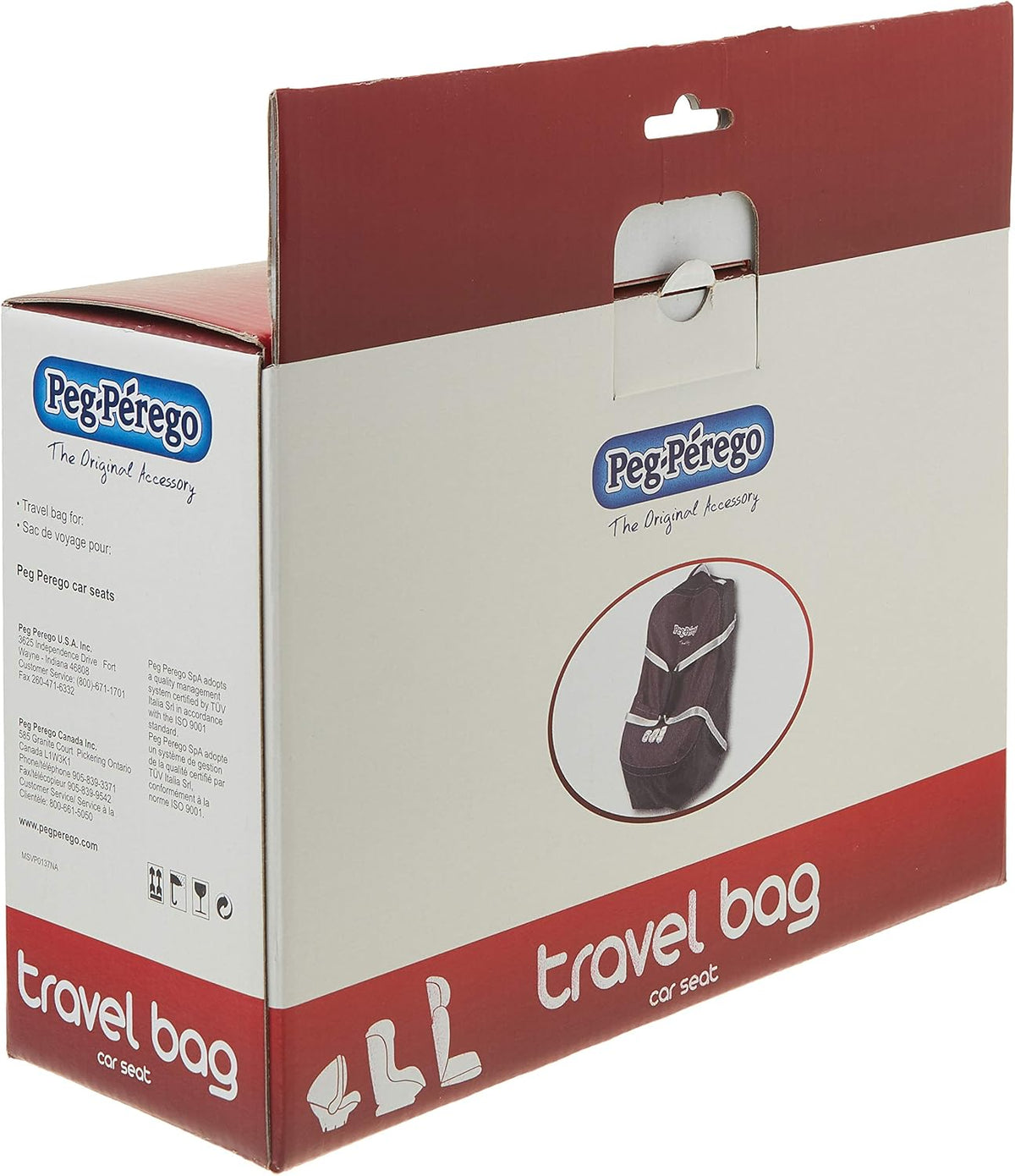 Car Seat Travel Bag, Black
