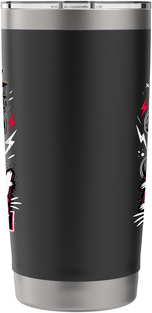 Bruh Got This Test Day Mighty Dino Lifting Desks Stainless Steel Insulated Tumbler
