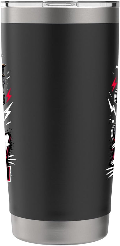 Bruh Got This Test Day Mighty Dino Lifting Desks Stainless Steel Insulated Tumbler