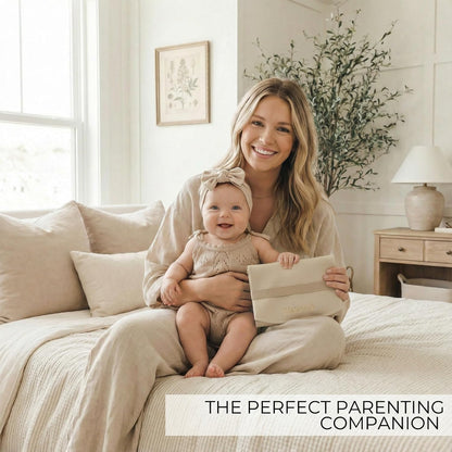 Beautiful Baby Diaper Changing Mat Made of Vegan Leather - Soft & Foldable