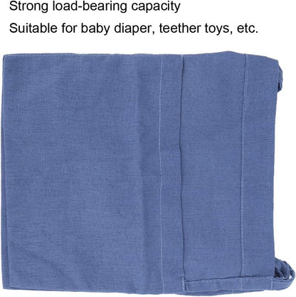 Diaper Caddy, Crib Toys Hanging 2 Pockets Diaper Nursery Organizer Baby Bedside Hanging Storage Bag Diaper Caddy Organizer for Baby Cribs and Toys, Clothing, 19.5x11.2in