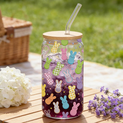 Dragon Gifts for Women Glass Cups - Glass Tumbler with Straw and Lid, Dragon Gift for Women Sister Best Friend Coworkers Bestie Teacher Birthday Graduation Christmas Holiday