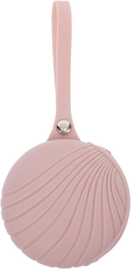 Pacifier Pouch Case Bag Sturdy Zipper Silicone Material Pacifier Holder for Mom Compact Storage for