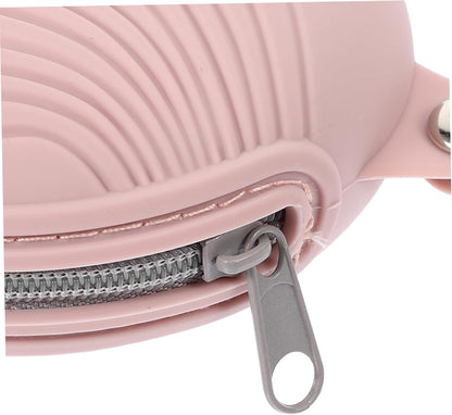 Pacifier Pouch Case Bag Sturdy Zipper Silicone Material Pacifier Holder for Mom Compact Storage for