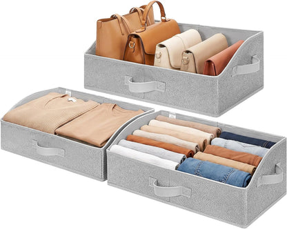 Closet Organizers, 10"Lx15¾"Wx6¾"H Pearl White, 6-Pack