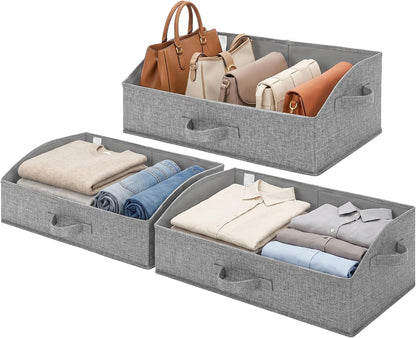 Closet Organizers, 10"Lx15¾"Wx6¾"H Pearl White, 6-Pack