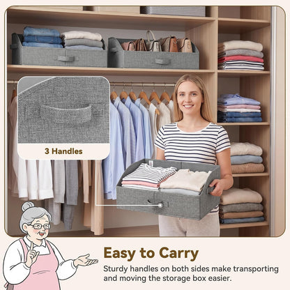 Closet Organizers, 10"Lx15¾"Wx6¾"H Pearl White, 6-Pack