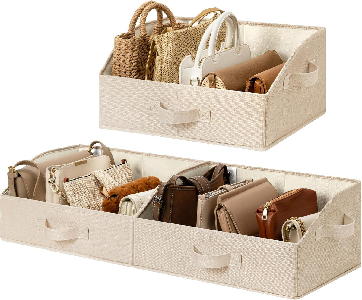 Closet Organizers, 10"Lx15¾"Wx6¾"H Pearl White, 6-Pack