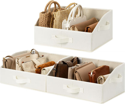 Closet Organizers, 10"Lx15¾"Wx6¾"H Pearl White, 6-Pack