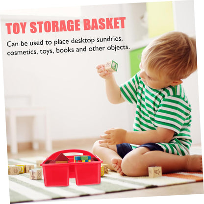 Luxurious Wicker Storage Basket Lid Tall Toy Bin for Boys and Girls Cubby Storage Bins Multipurpose Basket Handheld Organizer