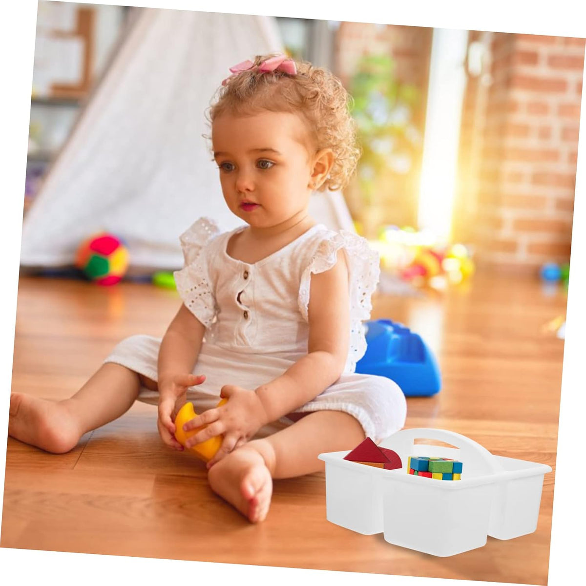 Luxurious Wicker Storage Basket Lid Tall Toy Bin for Boys and Girls Cubby Storage Bins Multipurpose Basket Handheld Organizer