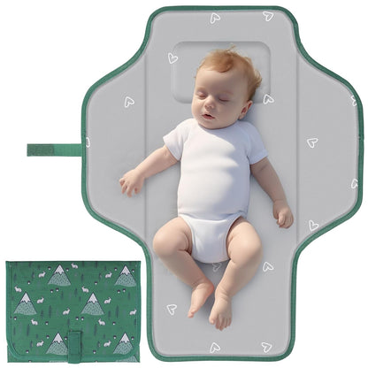Portable Diaper Changing Pad Travel, Waterproof Baby Changing Mat