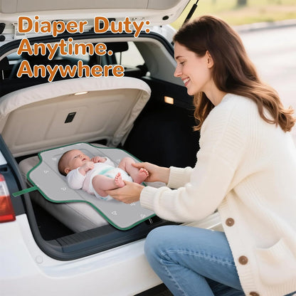 Portable Diaper Changing Pad Travel, Waterproof Baby Changing Mat