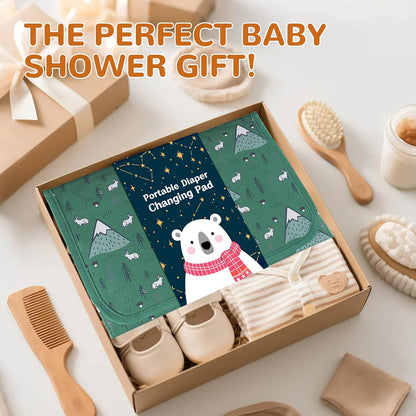Portable Diaper Changing Pad Travel, Waterproof Baby Changing Mat