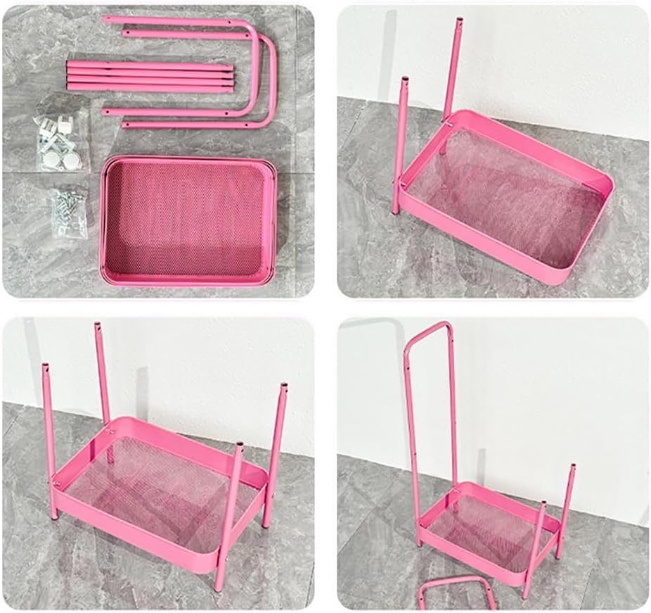 Baby Diaper Caddy Organizer Cart - Multifunction 3 Tier Rolling Cart Lightweight Utility Baby Essentials for Nursery Storage Mobile Utility Cart for Nursery, Kitchen, Bathroom, Craft Room