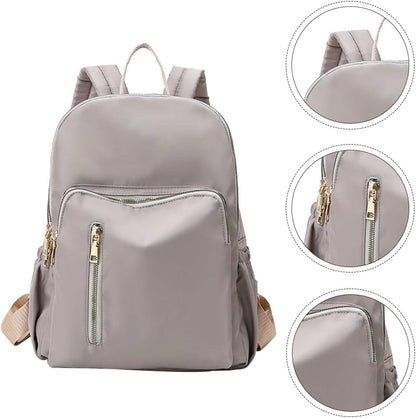 Large Capacity Waterproof Mommy Diaper Bag Backpack for Moms with Insulated Bottle Pouch Stroller Organizer Supply Pouch Commuting Backpack for Travel and Daily Use