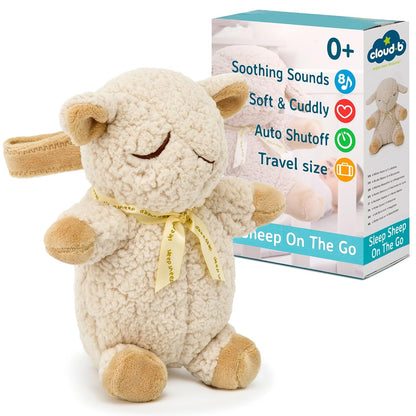 Sound Machine with White Noise Soothing Sounds | Adjustable Settings & Auto-Shutoff | Ideal for Travel | Sleep Sheep On The Go