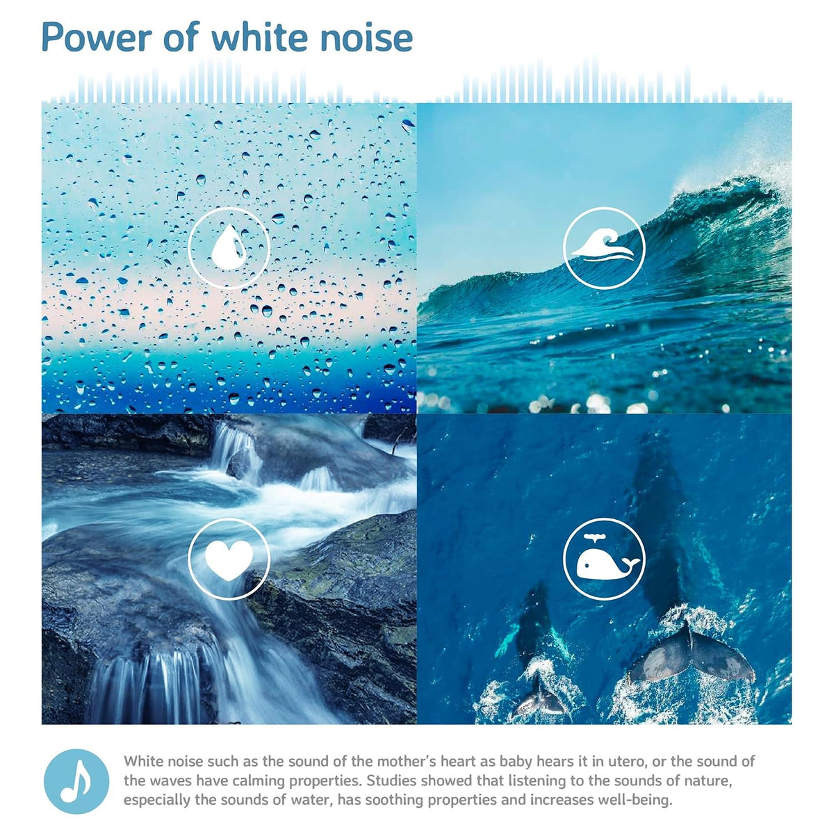 Sound Machine with White Noise Soothing Sounds | Adjustable Settings & Auto-Shutoff | Ideal for Travel | Sleep Sheep On The Go