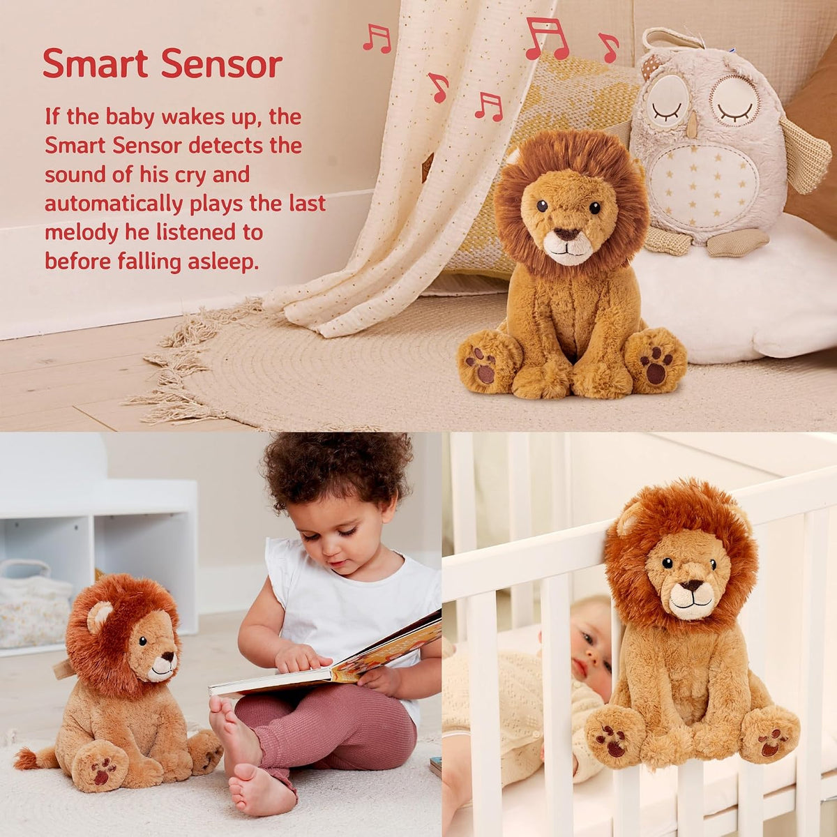 Sound Machine with White Noise Soothing Sounds | Adjustable Settings & Auto-Shutoff | Ideal for Travel | Sleep Sheep On The Go