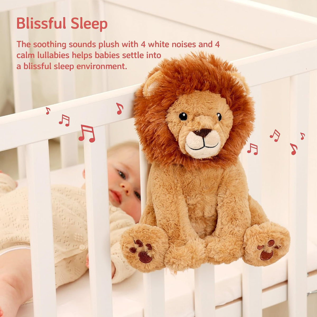 Sound Machine with White Noise Soothing Sounds | Adjustable Settings & Auto-Shutoff | Ideal for Travel | Sleep Sheep On The Go