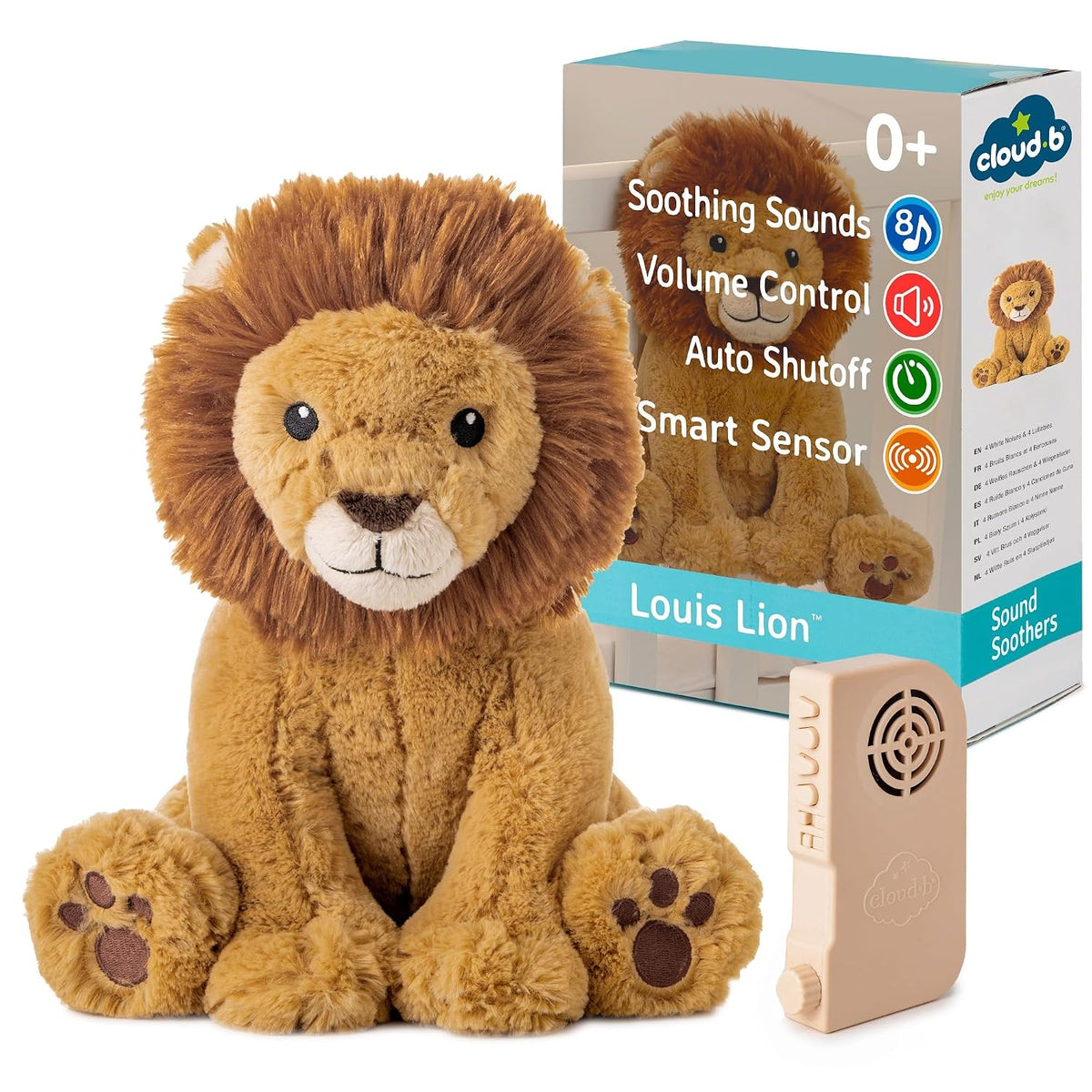 Sound Machine with White Noise Soothing Sounds | Adjustable Settings & Auto-Shutoff | Ideal for Travel | Sleep Sheep On The Go