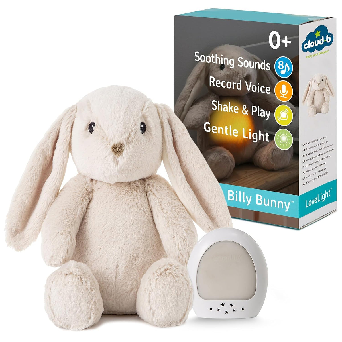 Sound Machine with White Noise Soothing Sounds | Adjustable Settings & Auto-Shutoff | Ideal for Travel | Sleep Sheep On The Go