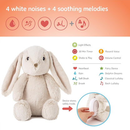 Sound Machine with White Noise Soothing Sounds | Adjustable Settings & Auto-Shutoff | Ideal for Travel | Sleep Sheep On The Go